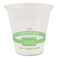 2500-PACK OF Cup Plad World Centric 3 oz Compostable Clear Cold Cups - Eco-Friendly PLA Plastic (2500 Cups per Carton)