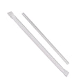 7500-PACK OF Straw Wrapped Karat 7,500 ct Giant Straws | Individually Wrapped | Clear (0.31" x 7.75")