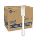 960-PACK OF Cutlery Plastic Dixie SmartStock Fork Tri-Tower Dispensing System Cutlery Refills - Natural 960 Count for Easy Restocking