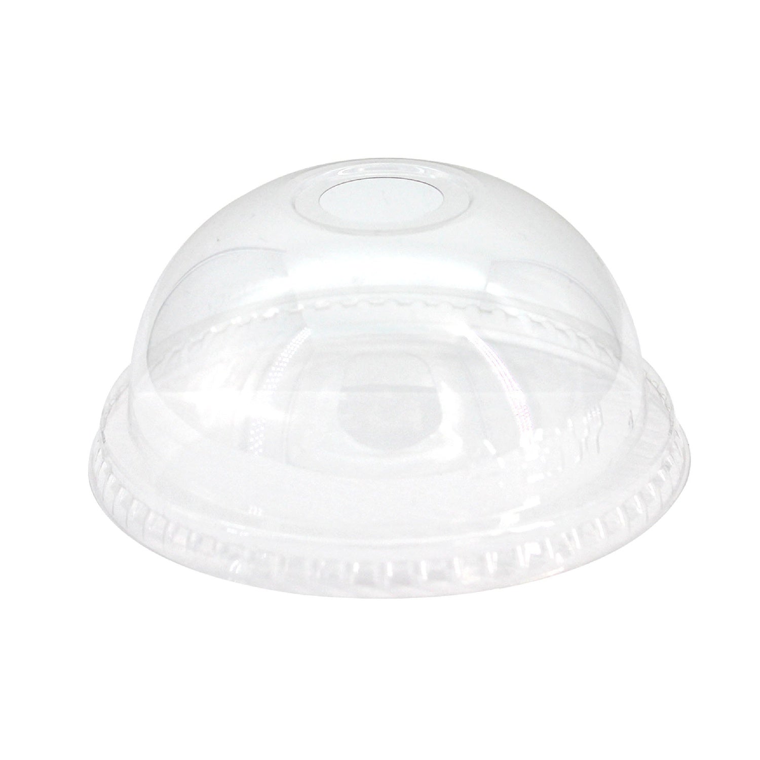 1000-PACK OF LID CLEAR COMPOSTABLE DOME FOR 9-24 OZ CLEAR CUP DISPOSABLE