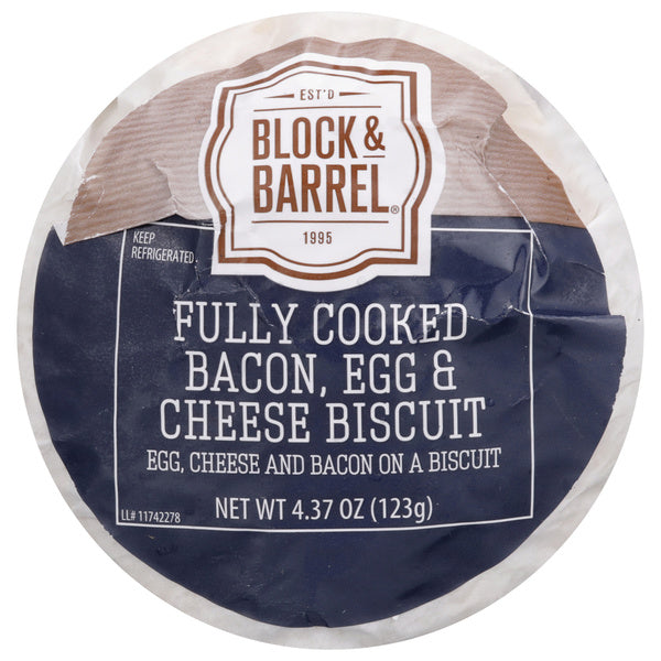 4.37OZ-PACK OF BISCUIT BACON/EGG/CHEESE