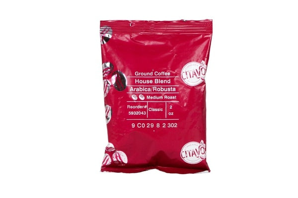 96- PACK OF COFFEE GRND HSE BLEND MED W/F