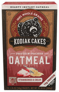 6-PACK OF OATMEAL INSTANT STRAWBERRIES & CREAM