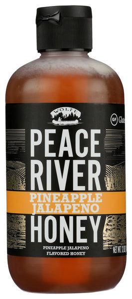 6-PACK OF Honey Hot Peace River Hon 12 oz