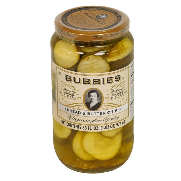 6-PACK OF PICKLE CHIP BREAD & BUTTER