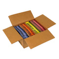 750 CT-PACK OF CRAYON RED ORG/BLU/GRN BULK
