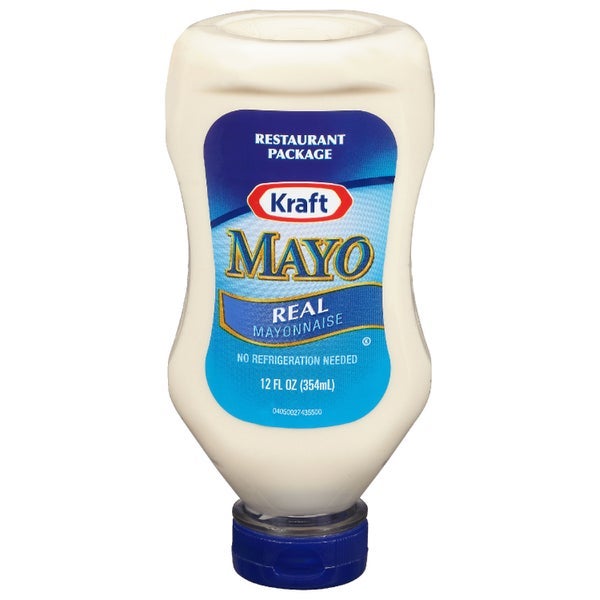 12-PACK OF MAYONNAISE SQUEEZE REAL BTL