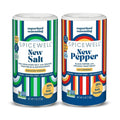 12-PACK OF Salt and Pepper Superfood Shaker Duo, Spicewell