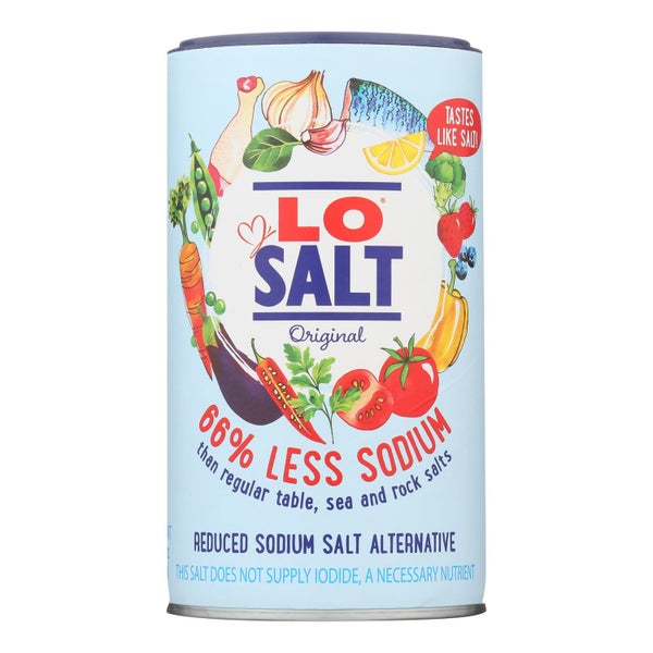6-PACK OF Salt Coarse Crystal Losalt 12.35 oz
