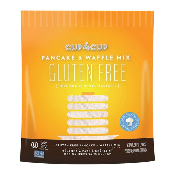 6-PACK OF Mix Pancake Gluten Free Cup 4 Cup 2 lb