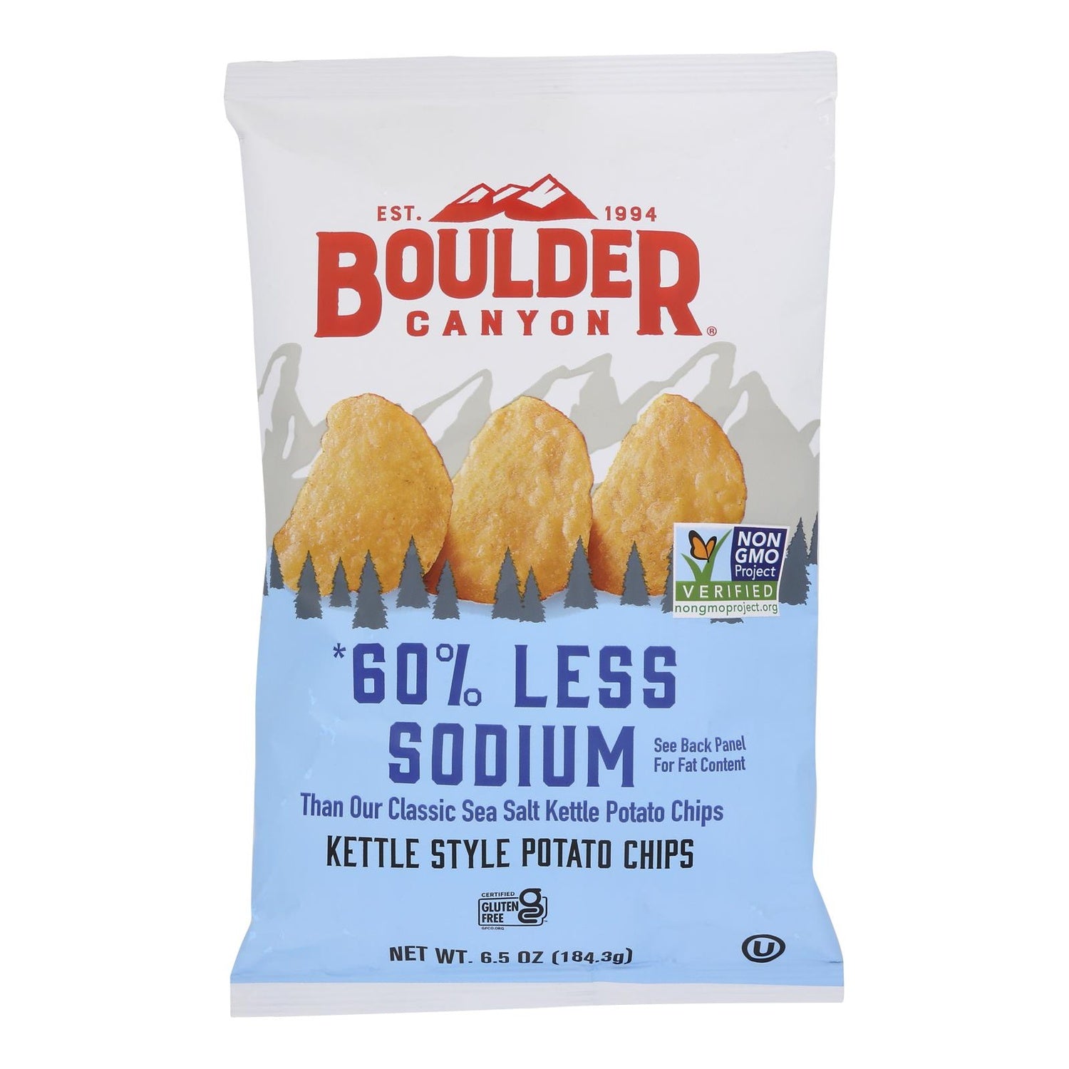 12-PACK OF CHIP POTATO 60% LOWER SODIUM