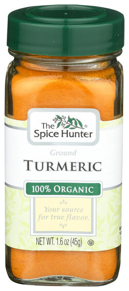 6-PACK OF SPICE TURMERIC 100% ORGANIC 1.6 OUNCE - CASE OF 6