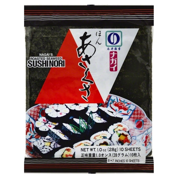 12-PACK OF SEAWEED DRIED ROASTED 1 OUNCE - CASE OF 12
