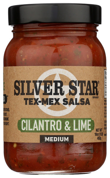 6-PACK OF Salsa Med Silverstar 16 oz