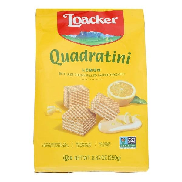 6-PACK OF Cookie Wafer Lemon Loacker 8.82 oz