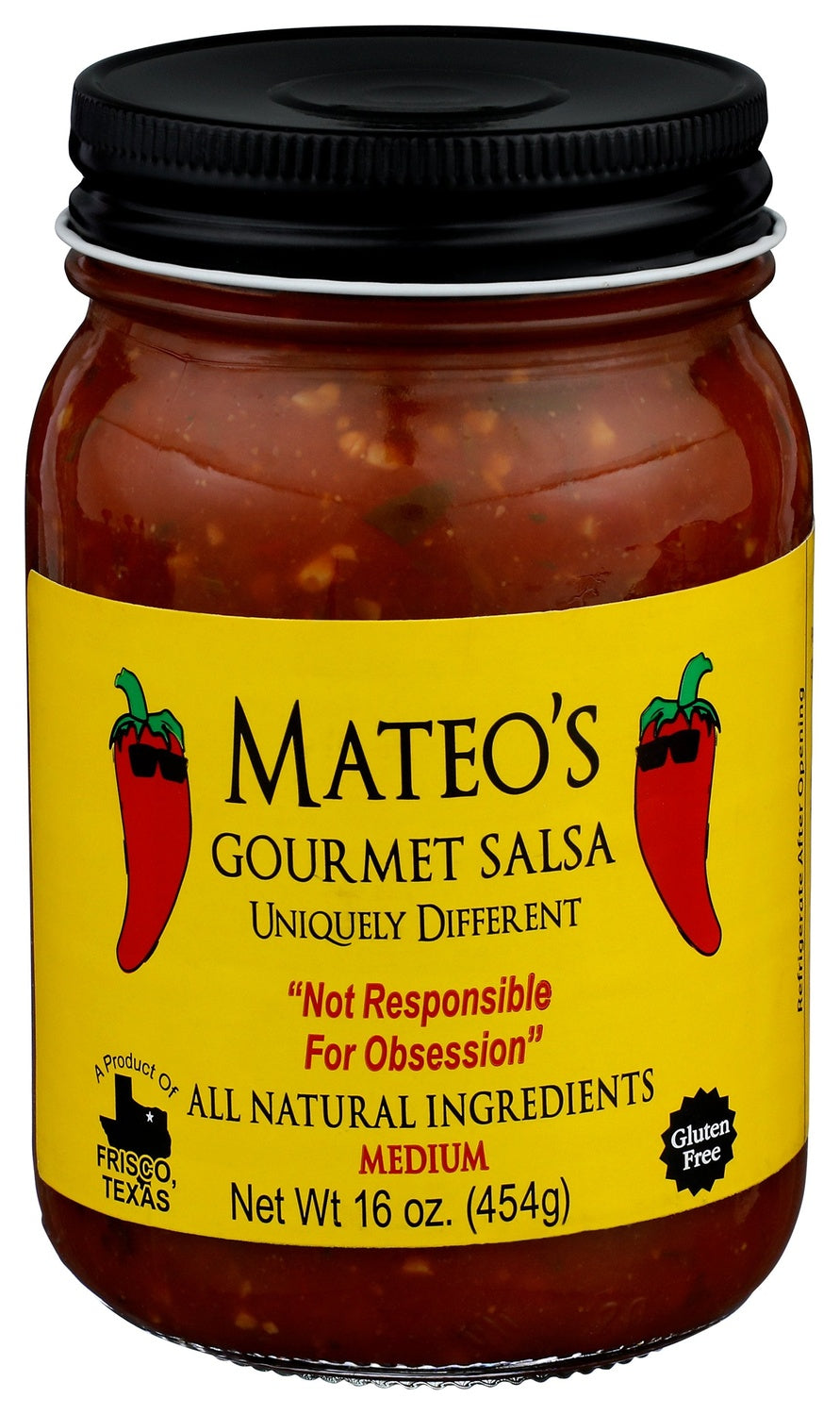 6-PACK OF SALSA MEDIUM GOURMET