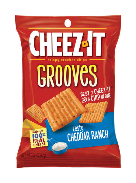 6-PACK OF CHIP CHEEZIE ZESTY CHEDDAR RANCH CHEEZIT