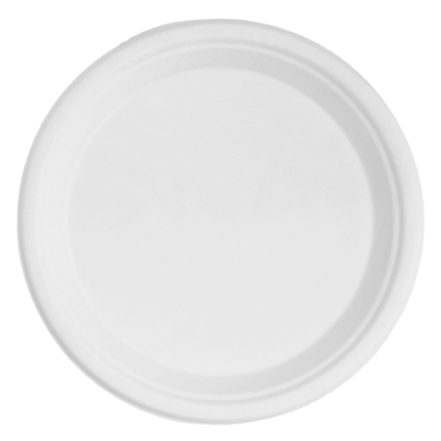 500-PACK OF PLATE ROUND COMPOSTABLE MOLDED FIBER 9 INCH DISPOSABLE