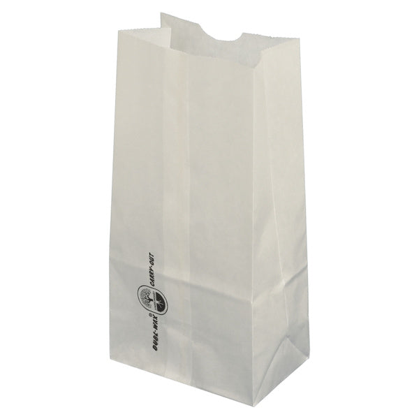 1000-PACK OF BAG PAPER WAX DOUBLE WHT 4#