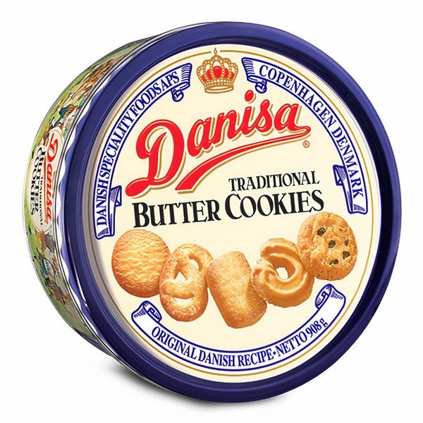6-PACK OF Cookies Butter Tins Danisa, Takari International