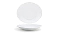 12 IN-PACK OF PLATE CHINA ELLIPSE