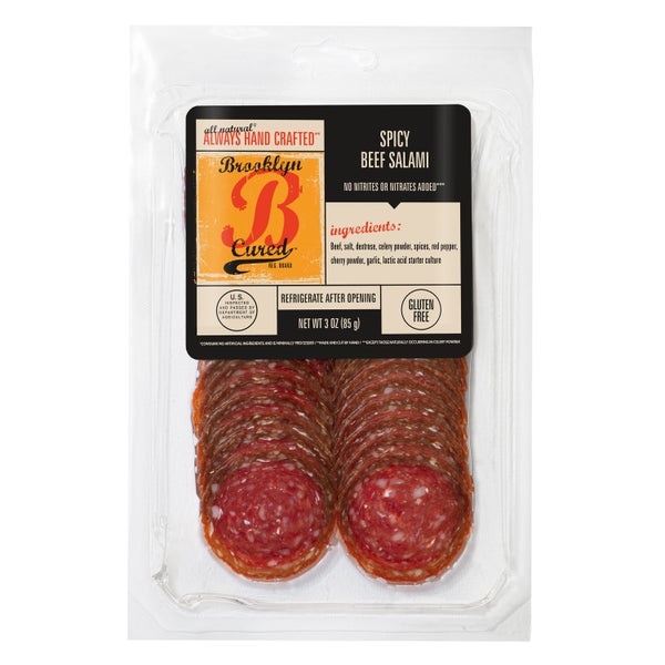 3 OZ-PACK OF SALAMI BEEF SPICY