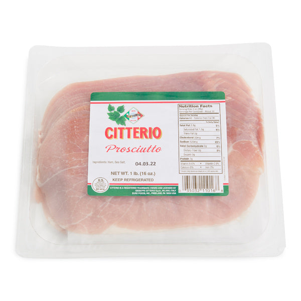16 OZ-PACK OF HAM PROSCIUTTO SLICE