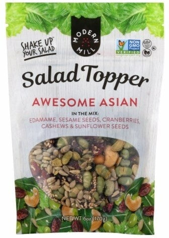 6-PACK OF Topping Salad Protein Modern Mill 6 oz