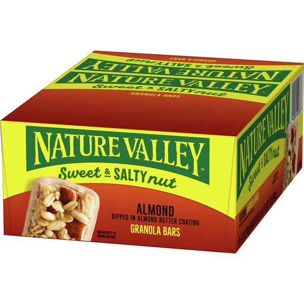 128-PACK OF SNACK BAR GRANOLA ALM SWT&SLTY