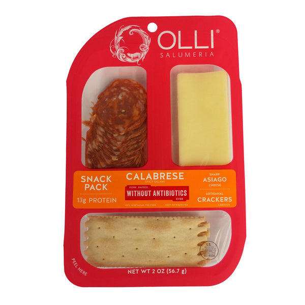 2 OZ-PACK OF SALAMI DRY CALABRESE ASIAGO PK