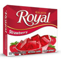 12-PACK OF Strawberry Flavored Gelatin Mix Royal, 12 - 1.41 Oz