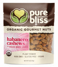 6-PACK OF Organic Cashews Habanero, Pure Bliss Organics