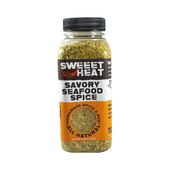 12-PACK OF Spice Rub Savory Seafood SWEEETHEAT