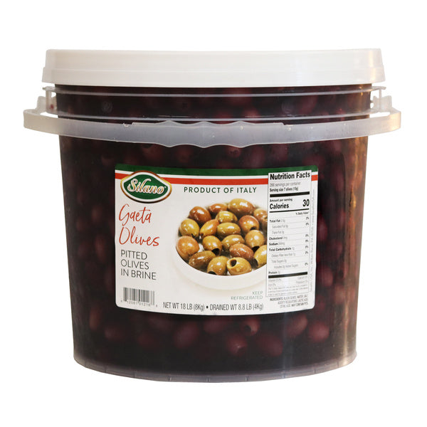 1-PACK OF OLIVE BLACK GAETA PTD IN BRINE