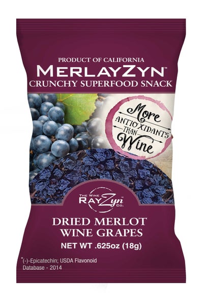 200-PACK OF Snack Raisins MerlayZyn Wine Raisins, Wine Rayzyn