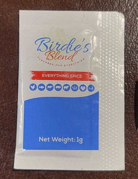 500-PACK OF Spice Allspice Birdies Blend 1 gram packets - qty. 500 case / condiment size