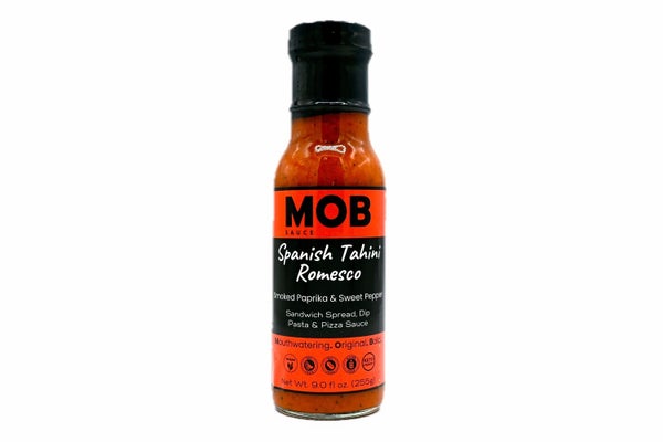 6-PACK OF Sauce Tahini Spanish Romesco Smoke Paprika and Sweet Peppers, MOB