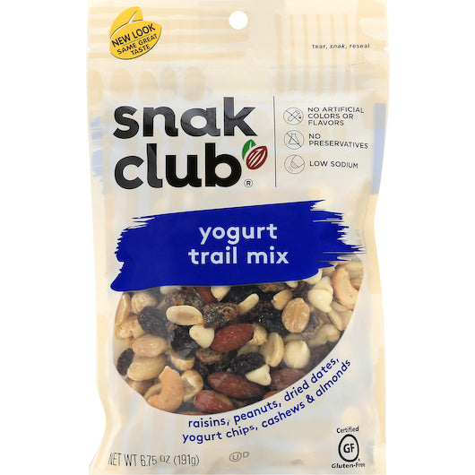 6-PACK OF Yogurt Nut Mix Snak Club, 6 - 0.42 Lb