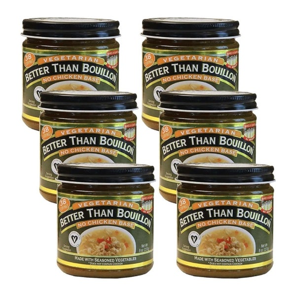 6-PACK OF Soup Base No Chicken Better Than Bouillon 8 oz