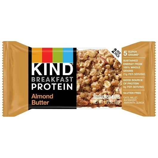 5-PACK OF Snack Bar Almond Butter Kind 10.58 oz