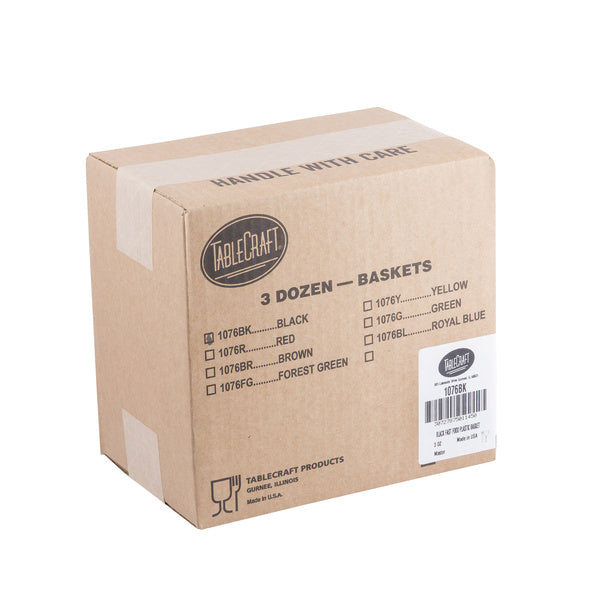 EA-PACK OF BASKET PLAS 10.5X7X1.5 BLK