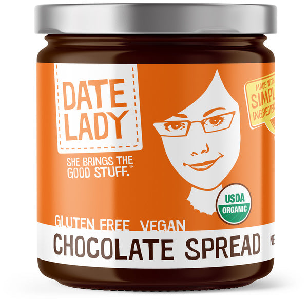12-PACK OF Spreads Chocolate, Date Lady