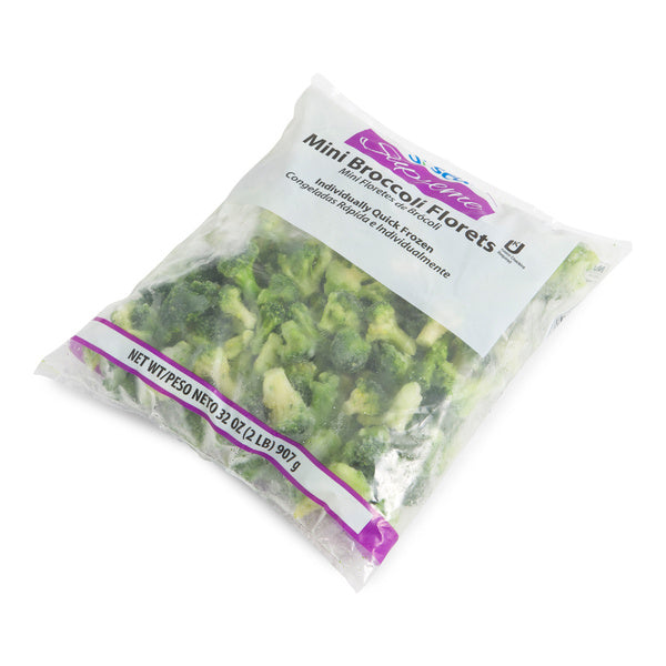 2 LB-PACK OF BROCCOLI FLORET MINI P