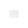 1000-PACK OF Container Paper Karat Earth 8oz Eco-Friendly Paper Food Containers (90.8mm), White - 1,000 pcs