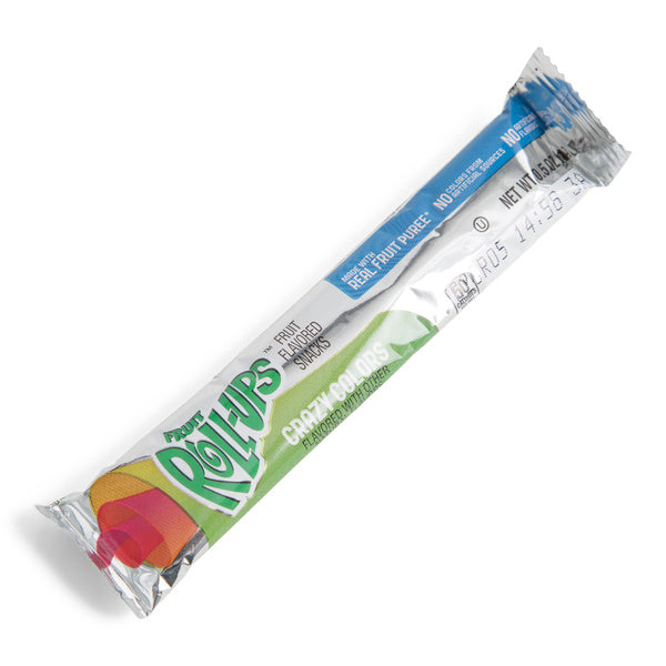 96-PACK OF SNACK FRUIT ROLLUP CRAZYCOLOR