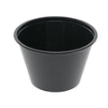 15-PACK OF CUP PLAS BLACK PRTN 4 OZ