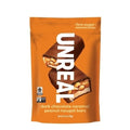 6-PACK OF Dark Chocolate Caramel Peanut Nougat Bars Unreal Candy, 6 - 3.4 Oz