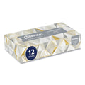 12-PACK OF Kleenex 3076 Premium 2-Ply Facial Tissue - White - 12 Boxes for Business Use