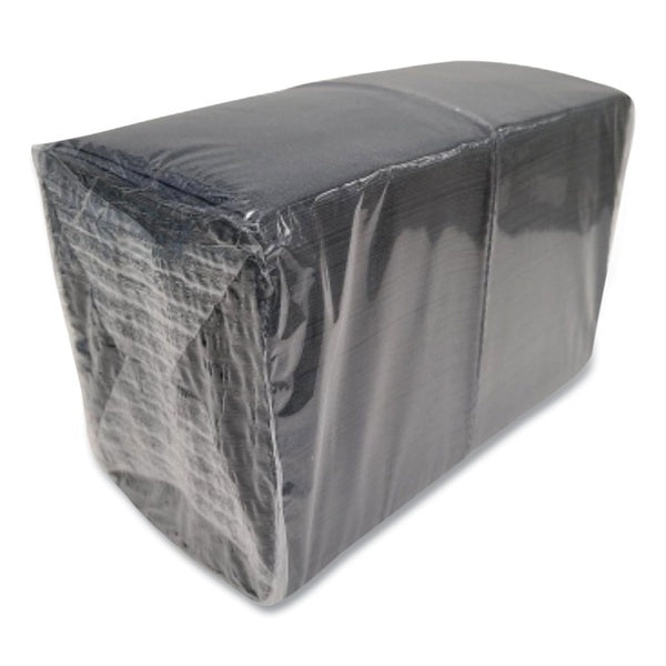 1000-PACK OF Morcon Paper VT522 9x9.5 Inch 2-Ply Morsoft Beverage Napkins - Eco-Friendly Black (1000 Napkins per Carton)