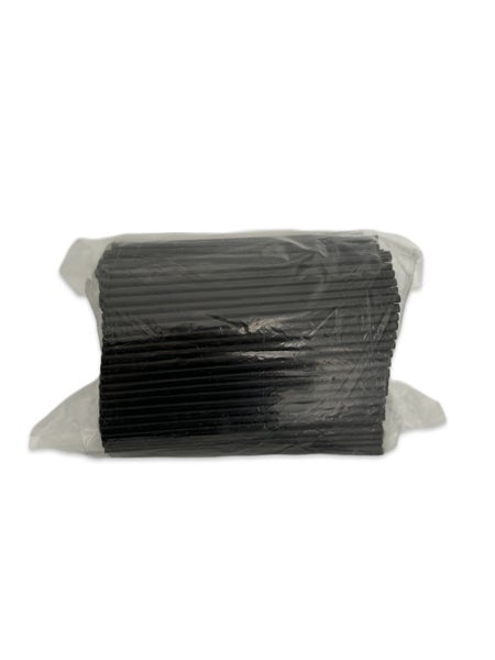 4-PACK OF Straw, Agave, HLTHCAR/HOSPLTY>GUEST SUPPLY>FDSRV SUPP ACCS>STRAWS - Agave Care - 8.25-inch, Unwrapped Agave Straws, Black, 2000 Count